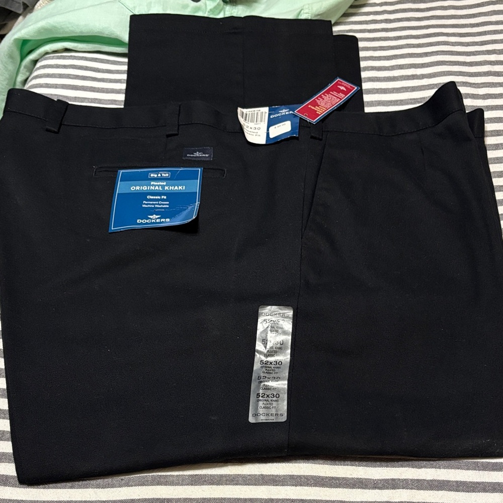 Dockers Dark Khaki Trousers